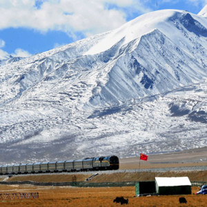 pociąg Pekin - Lhasa